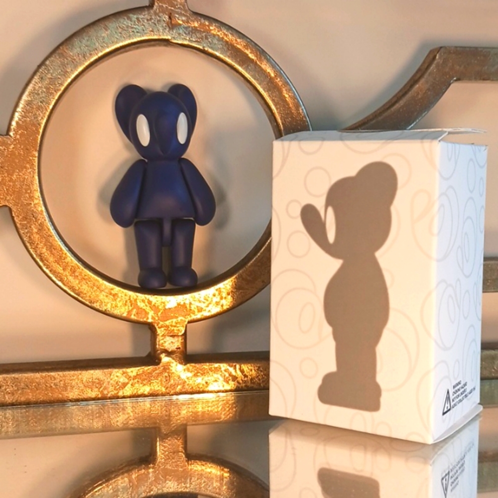 FATHER STEVE ASSPIZZA BLUE MOUSE with a Box. 1Size. Blue.